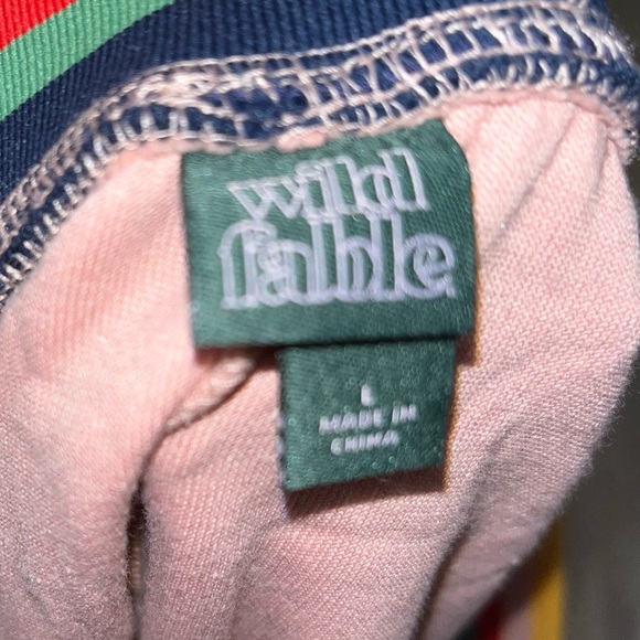 Pink Wild Fable Women Stretch Velvet Dolphin Shorts New Size L - Picture 2 of 2